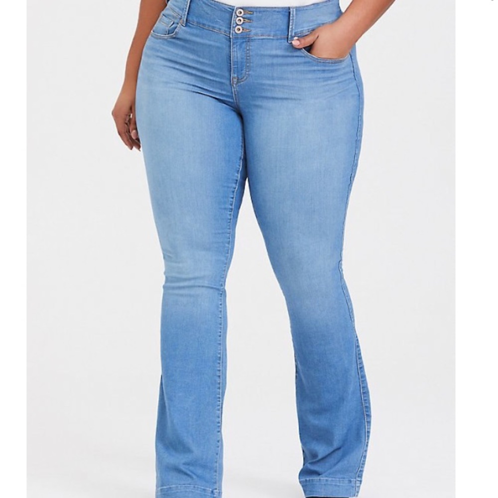 Torrid flare denim